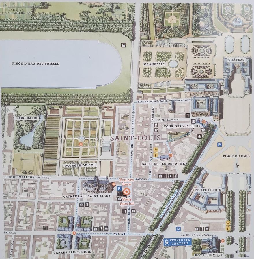 3 Pieces 4****, Au Coeur Du Quartier Historique Apartment แวร์ซาย ภายนอก รูปภาพ